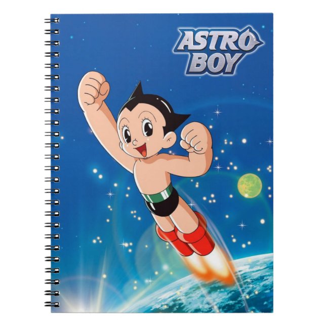 Astro Boy Note Bok Anteckningsbok (Framsidan)