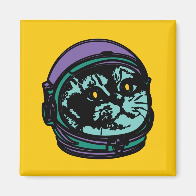 Astro Cat Breathing Intensives.. Magnet (Framsidan)