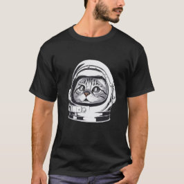 Astro Cat Unisex t-shirt | Ålder för rymdfisk, ton