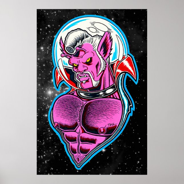 Astro-Creeps™/Brutus Bloodley™  Poster (Framsidan)