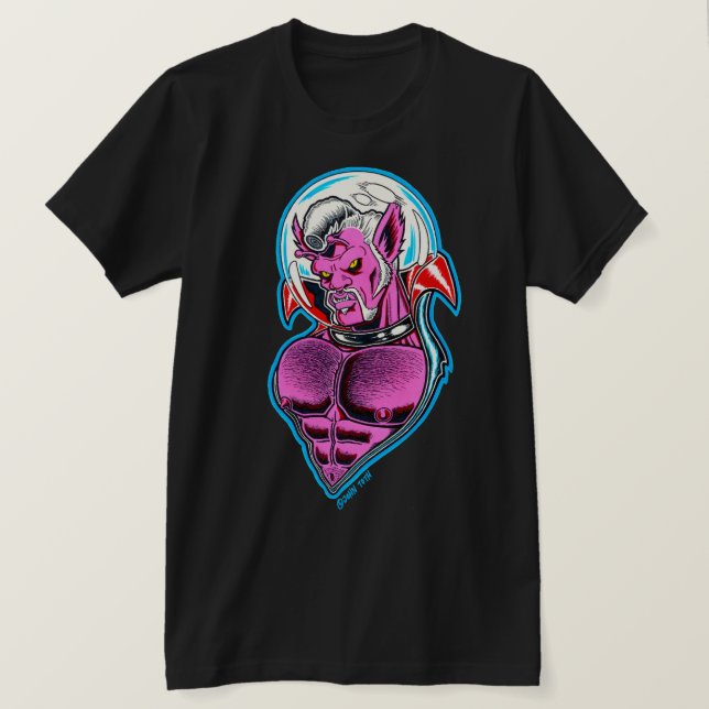 Astro-Creeps™: Brutus Bloodley™ T Shirt (Design framsida)
