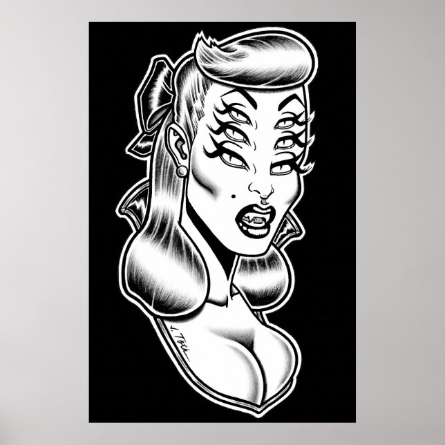 Astro-Creeps™/Candy La Vamp™ Poster (Framsidan)