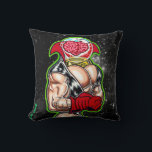 Astro-Creeps™: Dr. Diabolique™ Kudde<br><div class="desc">Tecknad och designad exklusivt för Rubber Rocket Comics™ av John Toth.</div>