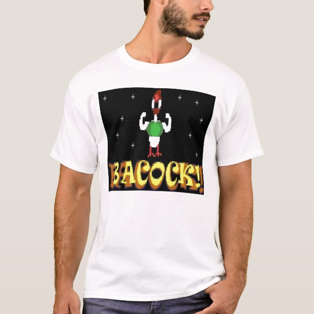 Astro fega Bacock! Tee Shirt (Framsida)