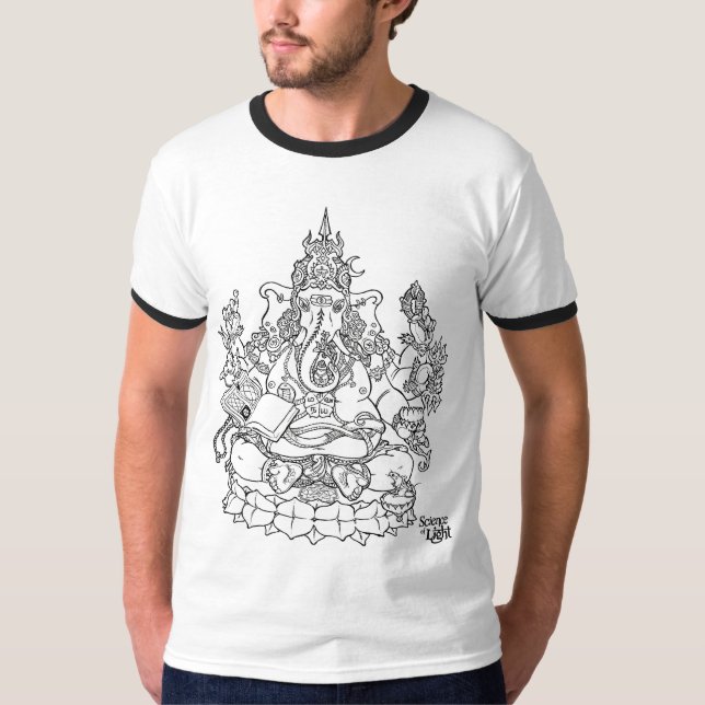 Astro Ganesha Tee Shirt (Framsida)