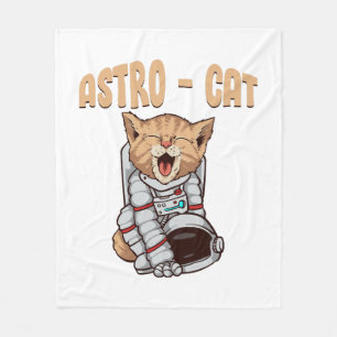Astro Katt Fleecefilt
