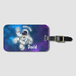 Astro Kids Luggage Tag Bagagebricka