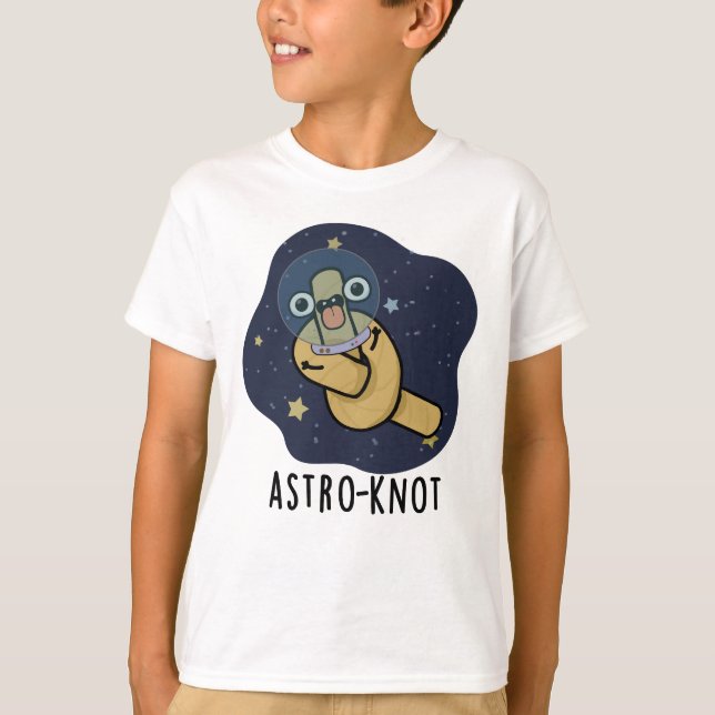 Astro-knut Rollig Astronaut Puns  T Shirt (Framsida)