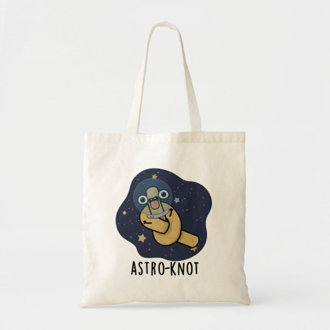 Astro-knut Rollig Astronaut Skämt  Tygkasse (Framsidan)