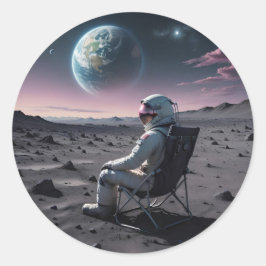 Astro Leisure Runt Klistermärke