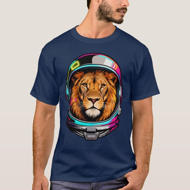 Astro Lion Color. T Shirt (Framsida)