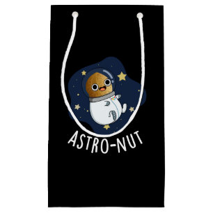 Astro-nöt Funny Nöt Astronaut Pun Mörk BG
