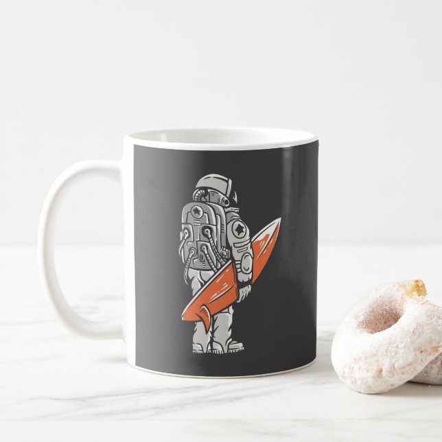 Astro Surfer Kaffemugg (Med munk)
