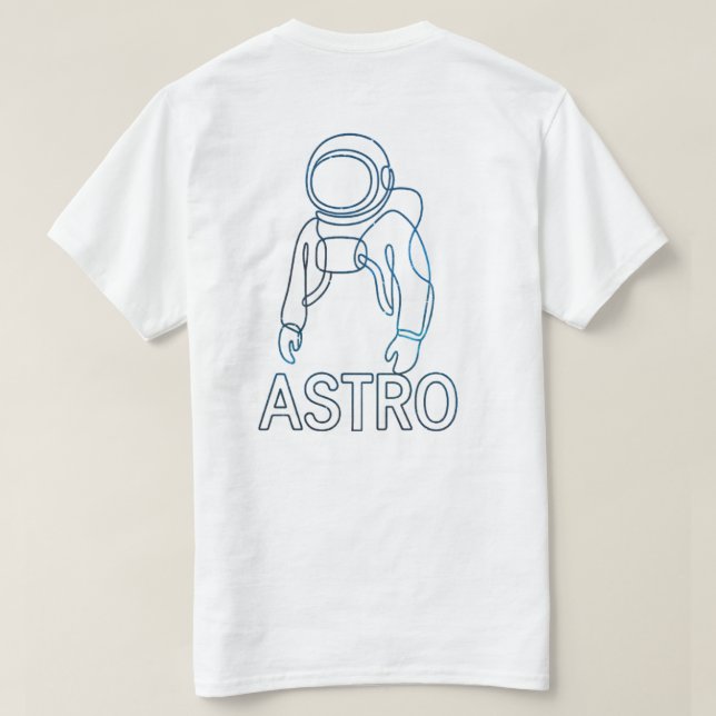 Astro T Shirt (Design baksida)