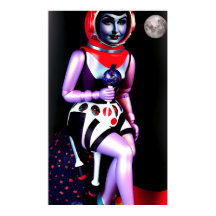 Astro-Tart av mitt hjärta - Ken Gage Art