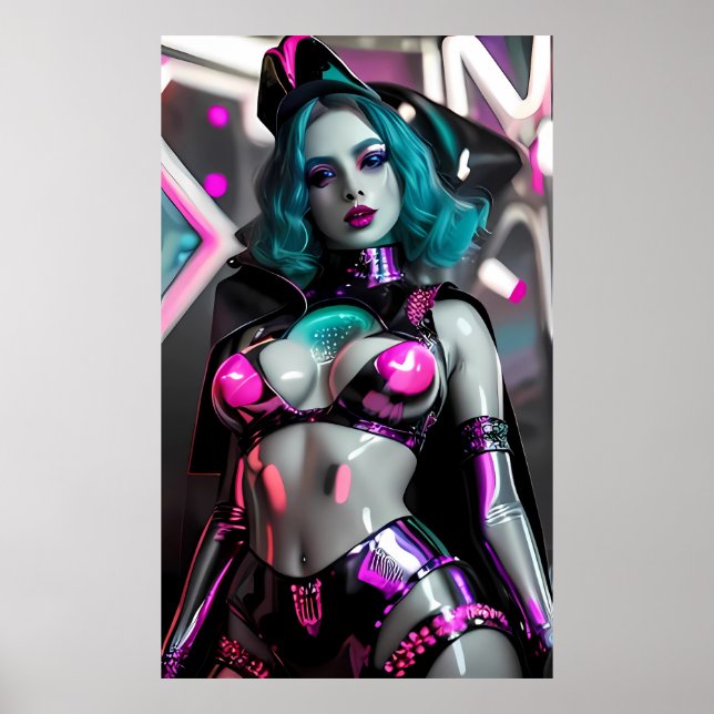 Astro-Witch Ceti-Alpha 4 Poster (Framsidan)