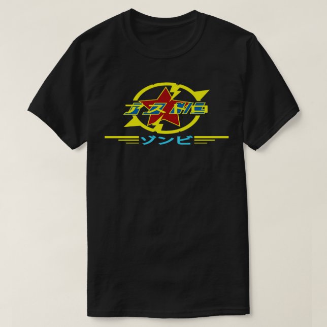 Astro ZombieJapanska kanji T Shirt (Design framsida)
