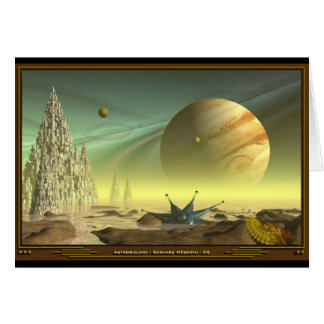 Astrobiology Hälsningskort