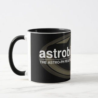 Astrobites mugg - Saturn (mörk bakgrund)