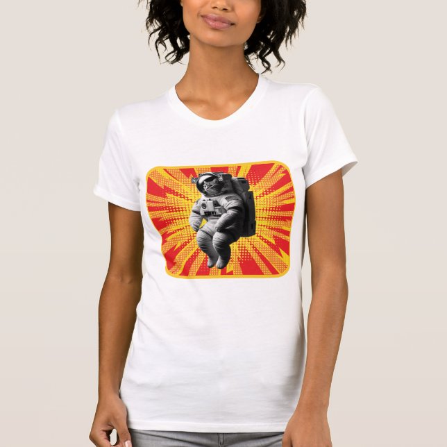 AstroCat T Shirt (Framsida)