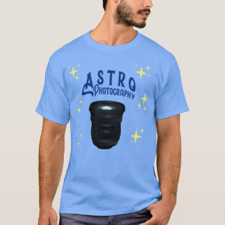 Astrofotografering Camera Lens T Shirt