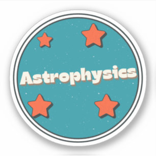 Astrofysik Klistermärken
