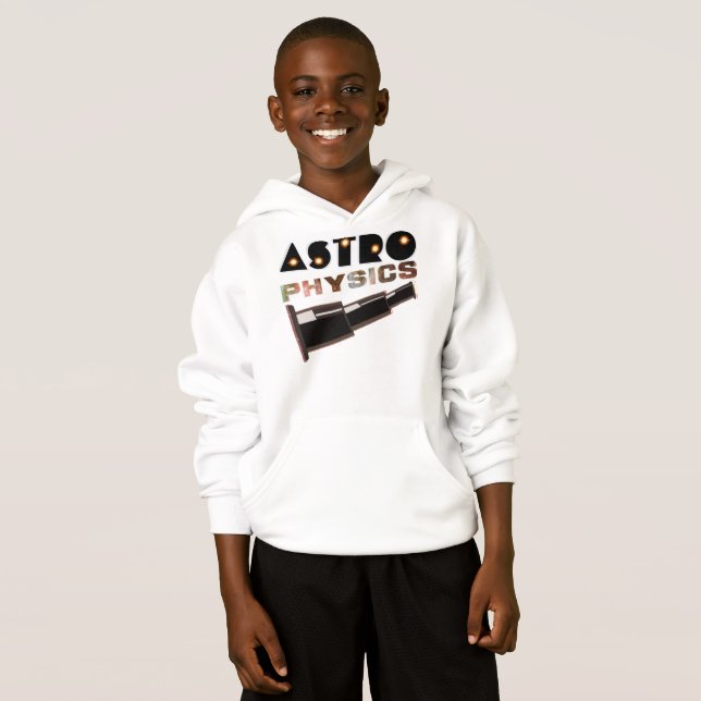 Astrofysik Science T Shirt (Hel framsida)