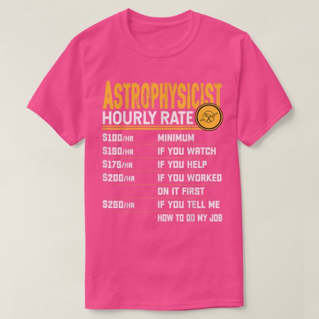 Astrofysiker timtaxera för nukleär astrofysiker so t shirt (Design framsida)