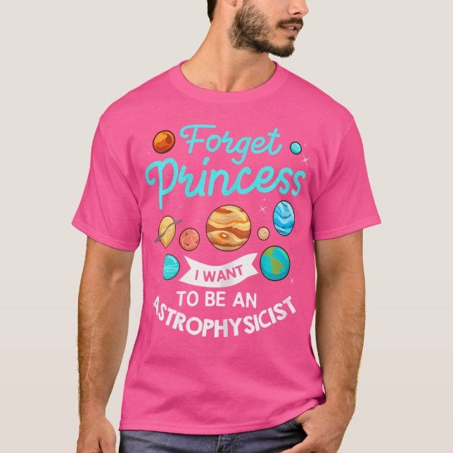 Astrofysikt astronomi Telescope T Shirt (Framsida)