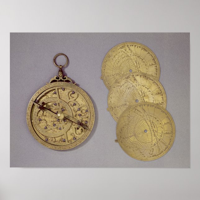 Astrolabe, 1216 poster (Framsidan)