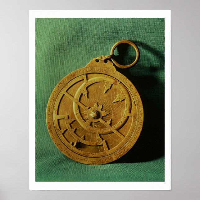 Astrolabe (koppar) poster (Framsidan)