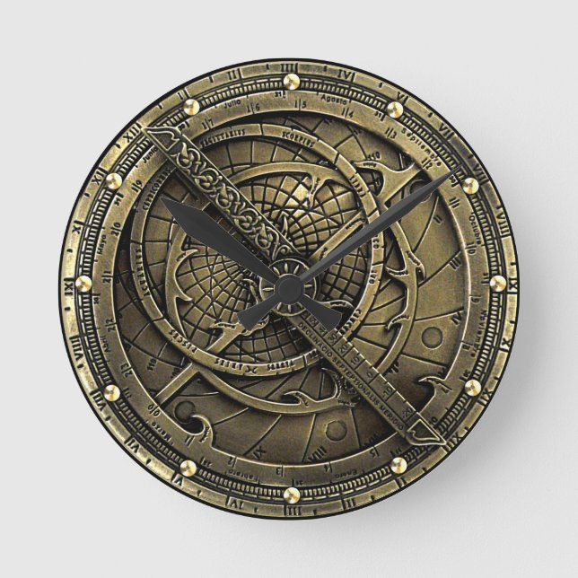 Astrolabe väggklocka (Framsida)
