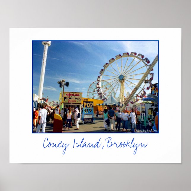 Astroland Amusement Park Affisch (Framsidan)