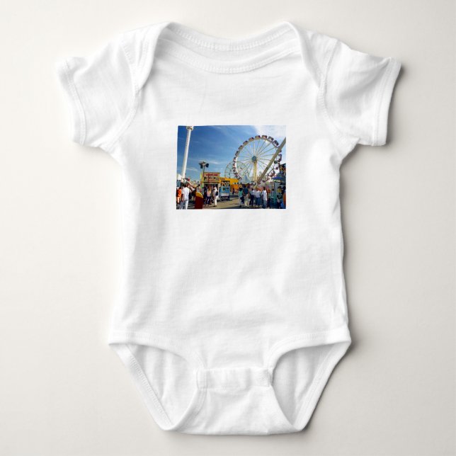 Astroland Amusement Park Infant Creeper Tee Shirt (Framsida)