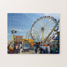 Astroland Amusement Park Jigszle Puzzle