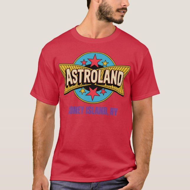Astroland - Coney Island, NY T Shirt (Framsida)