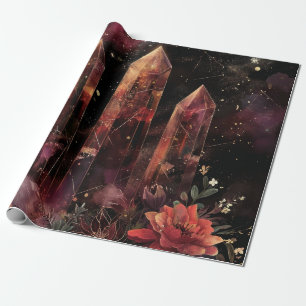 Astrologi Amethyst Stjärnbild Kosmisk Presentpapper