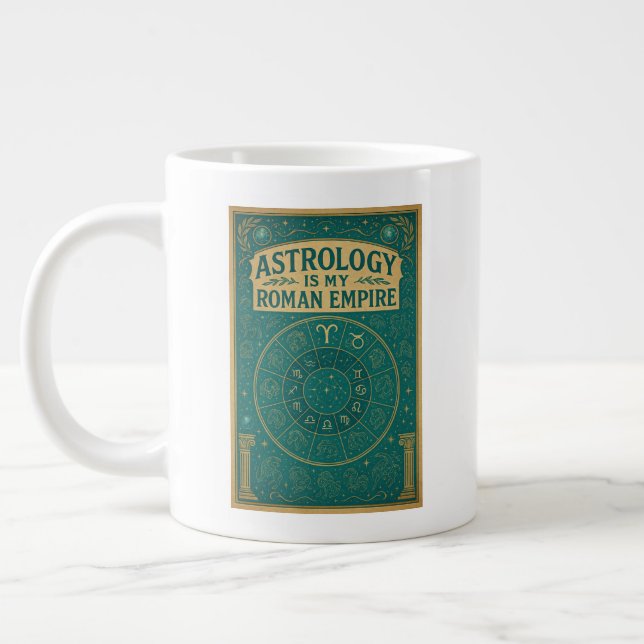 Astrologi är mitt romerska imperium2 Specialty Mug Jumbo Mugg (Vänster)