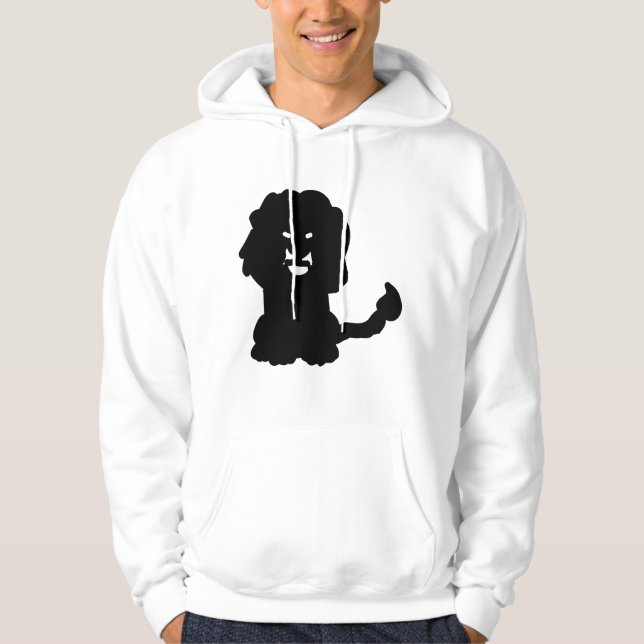Astrologi Lejon Tröja – Vilda Lejon Vibrationer Hoodie (Framsida)
