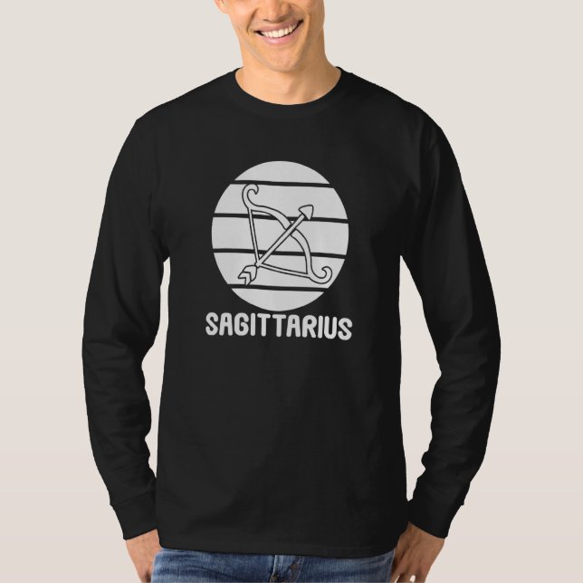 Astrologi Skytten 1 T Shirt (Framsida)