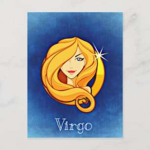 Astrologi undertecknar våg vykort