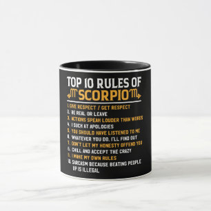 Astrologi/ Zodiac Sign//Scorpio Mugg