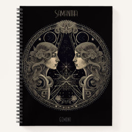 Astrologianteckningsbok för Gemini