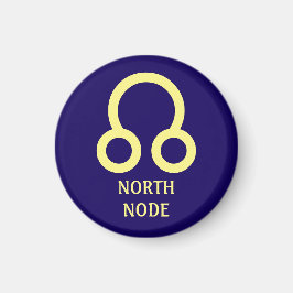 Astrologidiagram: Nordnodmagnet Magnet