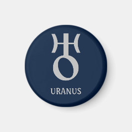 Astrologidiagram: Planet Uranus Magnet