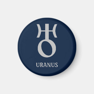 Astrologidiagram: Planet Uranus Magnet