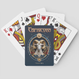 Astrologikort - Capricorn Zodiac-tecken Casinokort