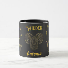 Astrologisches Sternzeichen Widder - Mugg
