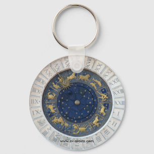 Astrologisk klocka, Piazza San Marco, Venedig Nyckelring