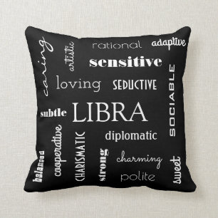 Astrologisk Libra Kudde